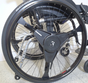 Cadeira de rodas com dinamômetro SmartWheel do BMClab.